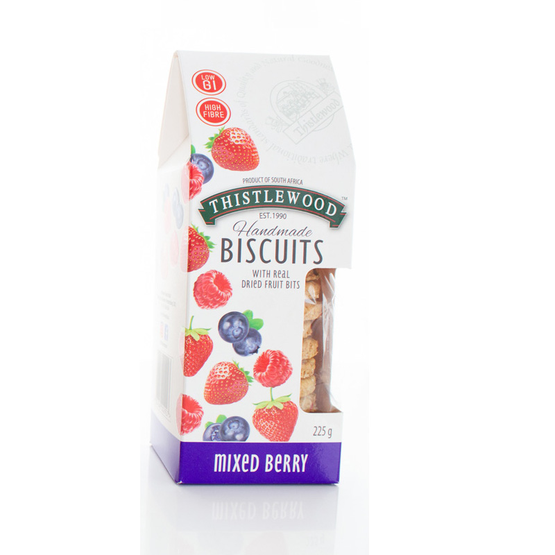 Low GI Fruit Biscuits Packets Mixed Berry