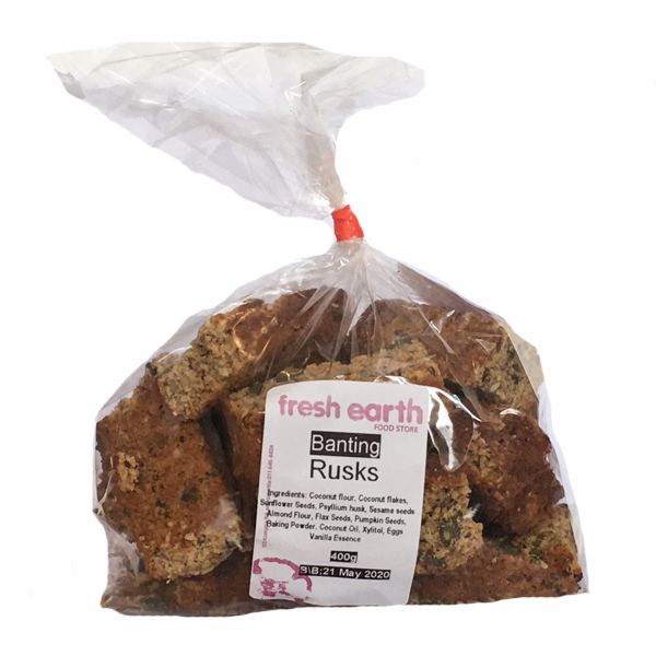 Banting Rusks – 400g | CDE Online