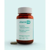 VitaminMe Anxiety Relief + De-Stress Capsules – Stress and Relaxation Support Supplement